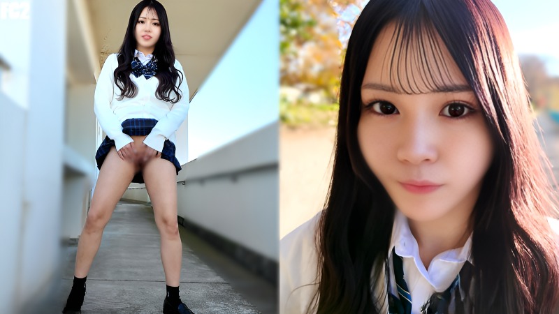 FC2PPV-4696072 야외 노출을 즐기는 교복을 입은 20세 소녀 일본 야동-노모