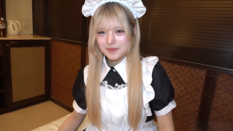 FC2PPV-4717543 메이드 코스튬을 입은 매우 귀여운 백인 소녀 일본 야동-노모